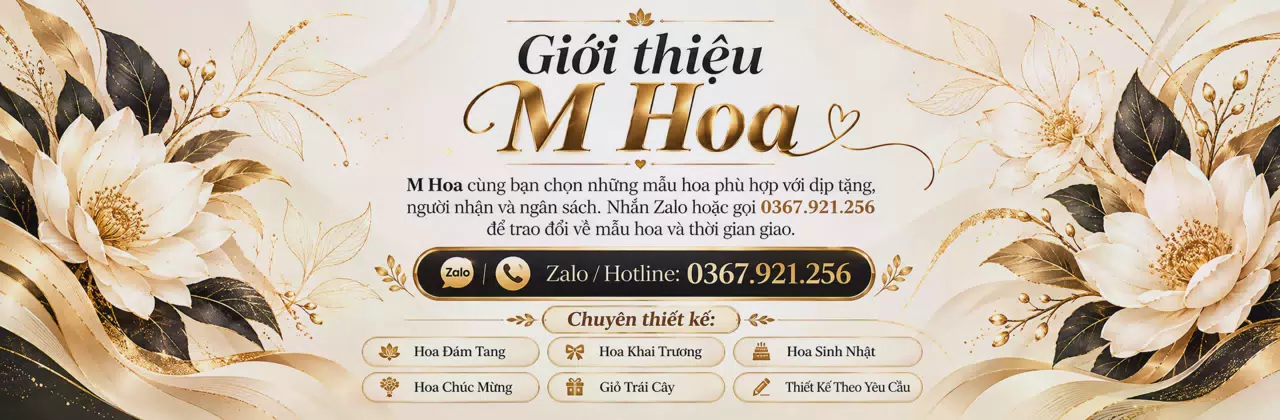 Ảnh bìa Shop hoa tươi Xã Quới An Vĩnh Long - Gửi hoa thay một lời nhắn